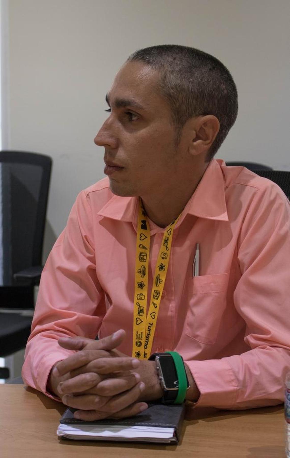 Mario José Delgado González, activista y director de la Fundación Cubana Cristiana Divina Esperanza