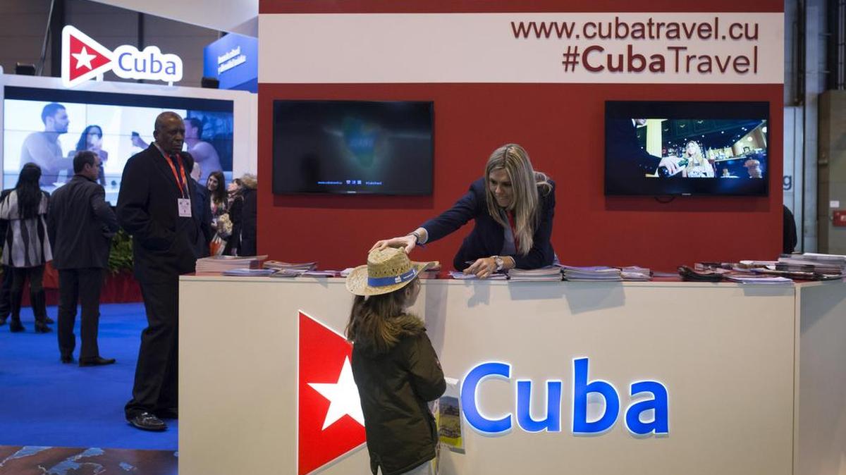 Exposición de Cuba en la 37 edición de la Feria Internacional de Turismo Fitur 2017, que ha sido inaugurada en Madrid.