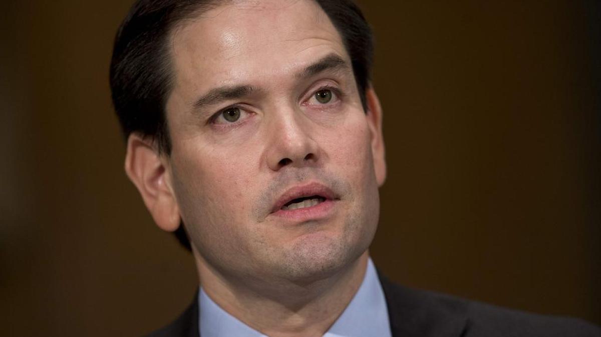 El senador republicano, Marco Rubio
