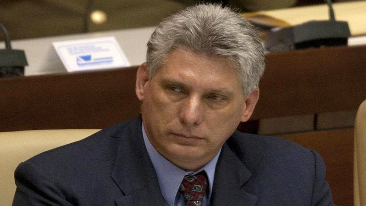 
El vicegobernante cubano Miguel Díaz-Canel. 