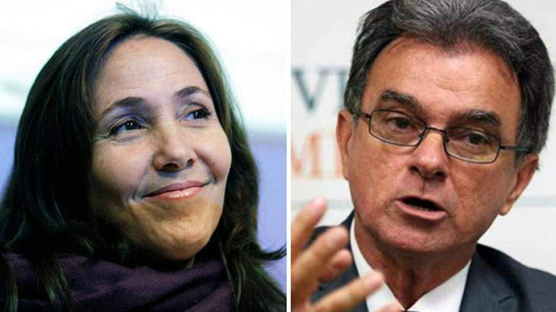 Mariela Castro y Ramón Saúl Sánchez.