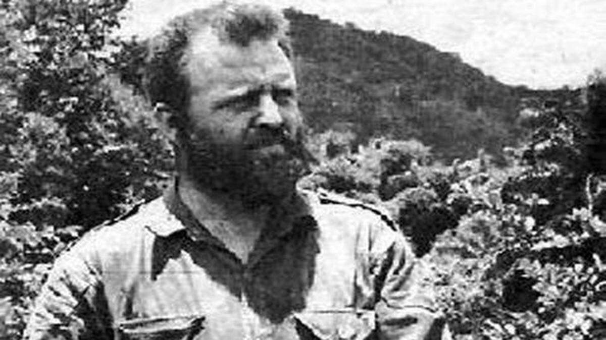 
El comandante William Morgan en las montañas del Escambray, donde fue uno de los líderes de la guerrilla contra el ejército de Batista.
