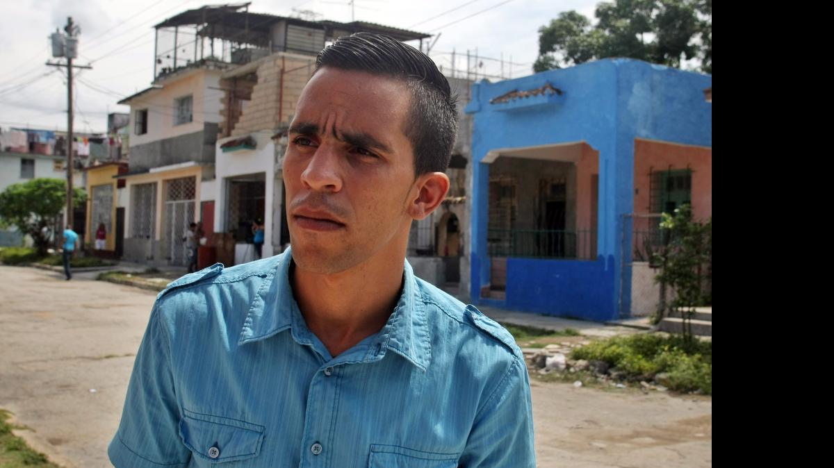 
El disidente Yuniel Francisco López, quien fue electo como candidato a delegado a la asamblea municipal del poder popular en Cuba.


