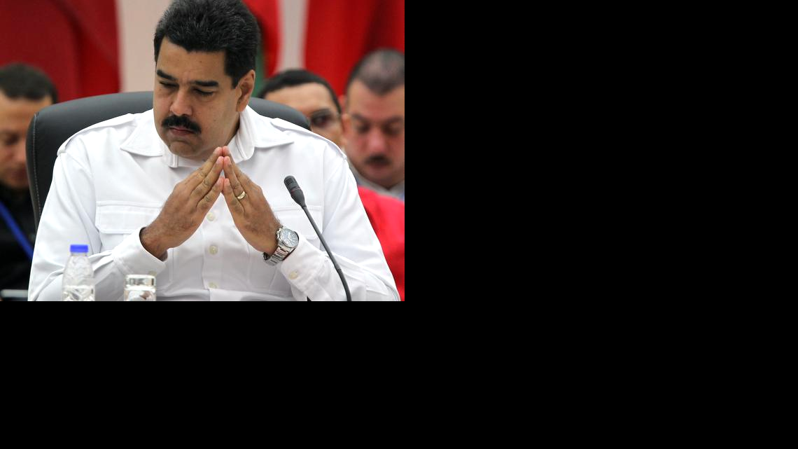 El presidente de Venezuela, Nicolás Maduro, en La Habana (Cuba), durante la inauguración de la cumbre extraordinaria que celebra la Alianza Bolivariana de los Pueblos de América (ALBA). Foto de archivo.

