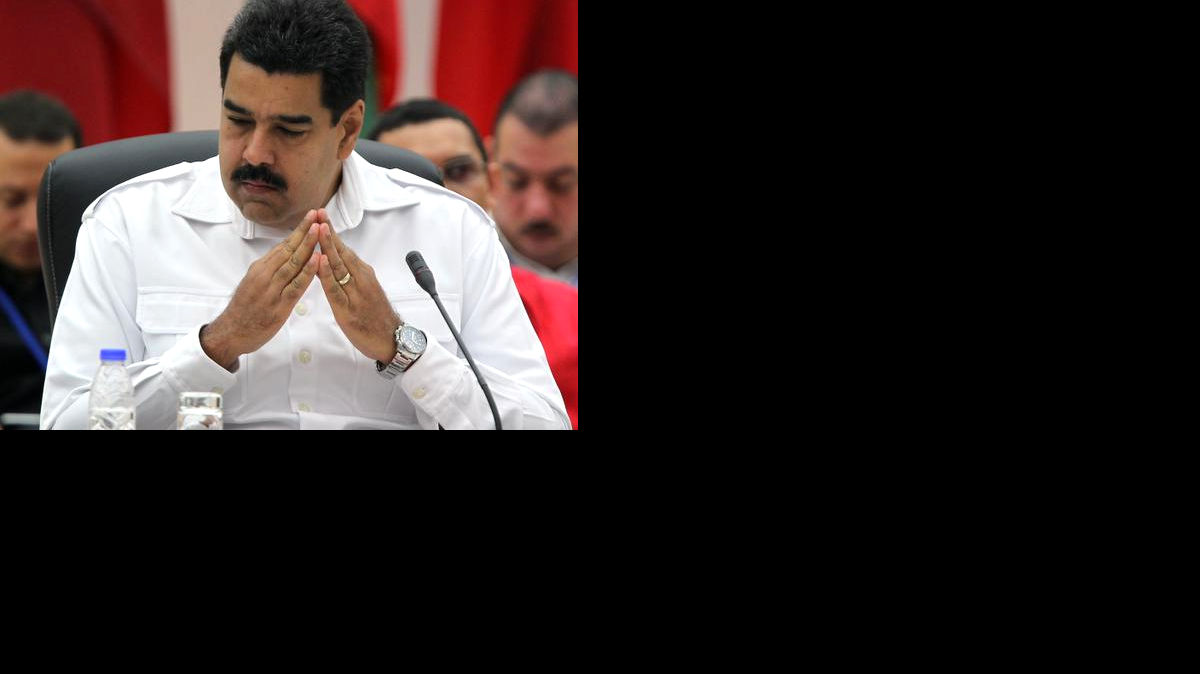 El presidente de Venezuela, Nicolás Maduro, en La Habana (Cuba), durante la inauguración de la cumbre extraordinaria que celebra la Alianza Bolivariana de los Pueblos de América (ALBA). Foto de archivo.
