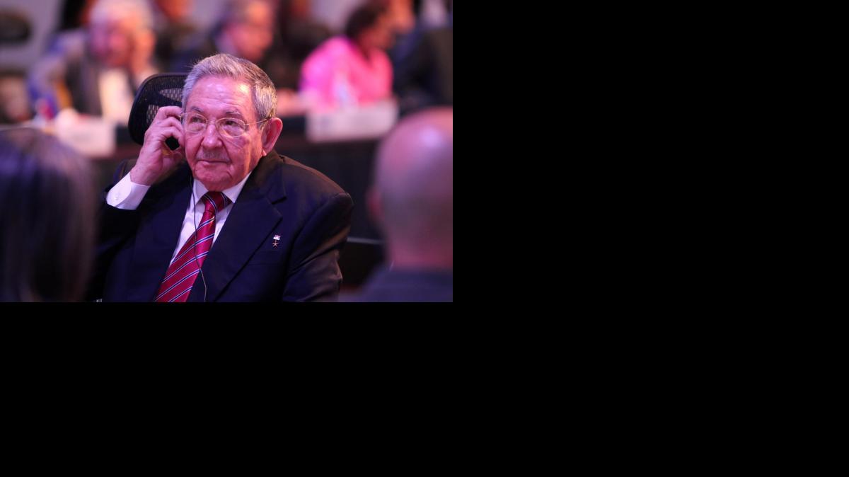 
El mandatario de Cuba, Raúl Castro, durante la inauguración de la III Cumbre de la Comunidad de Estados Latinoamericanos y Caribeños (Celac) el miércoles 28 de enero de 2015, en Belén, Costa Rica.
