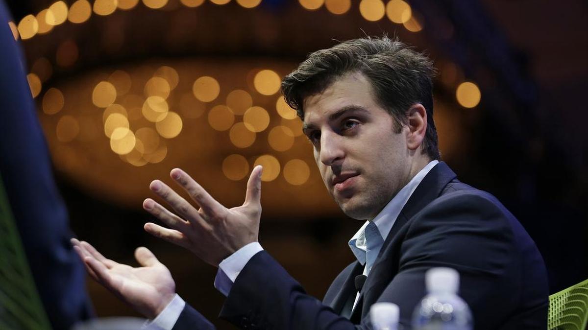 El fundador de la empresa estadounidense de alquiler de viviendas particulares Airbnb, Brian Chesky.