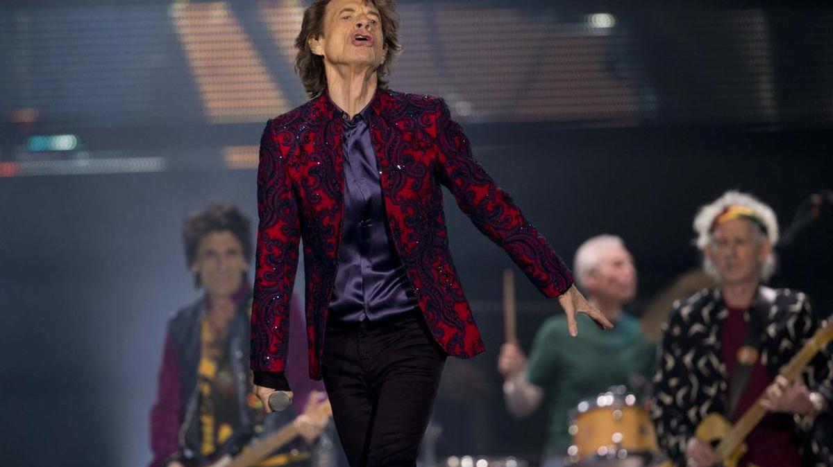 Mick Jagger en el concierto de The Rolling Stones en el Foro Sol en Ciudad de México, el lunes 14 de marzo de 2016.