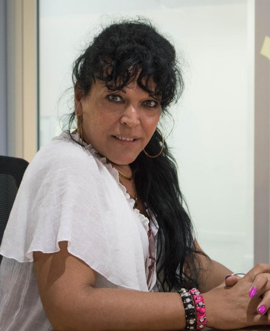 Sisi Montiel, (Michele Hernández Sánchez), mujer trans, presidente de la red Trans Fantasía.