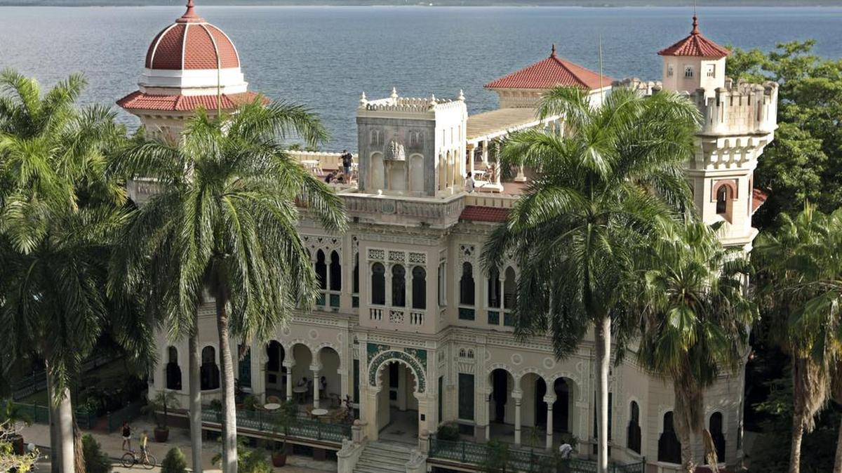 The Palacio del Valle is a Cienfuegos, Cuba, landmark. Ultra-luxury cruises that will be offered by Seabourn will include an overnight stop in Cienfuegos.