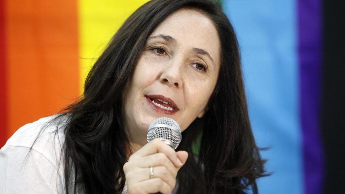 La hija del presidente cubano Raúl Castro y directora del Centro Nacional de Educación Sexual, Mariela Castro Espín, participa hoy, martes 3 de mayo de 2016, de diferentes actividades a desarrollarse en la IX Jornada cubana contra la homofobia y la transfobia en La Habana (Cuba).