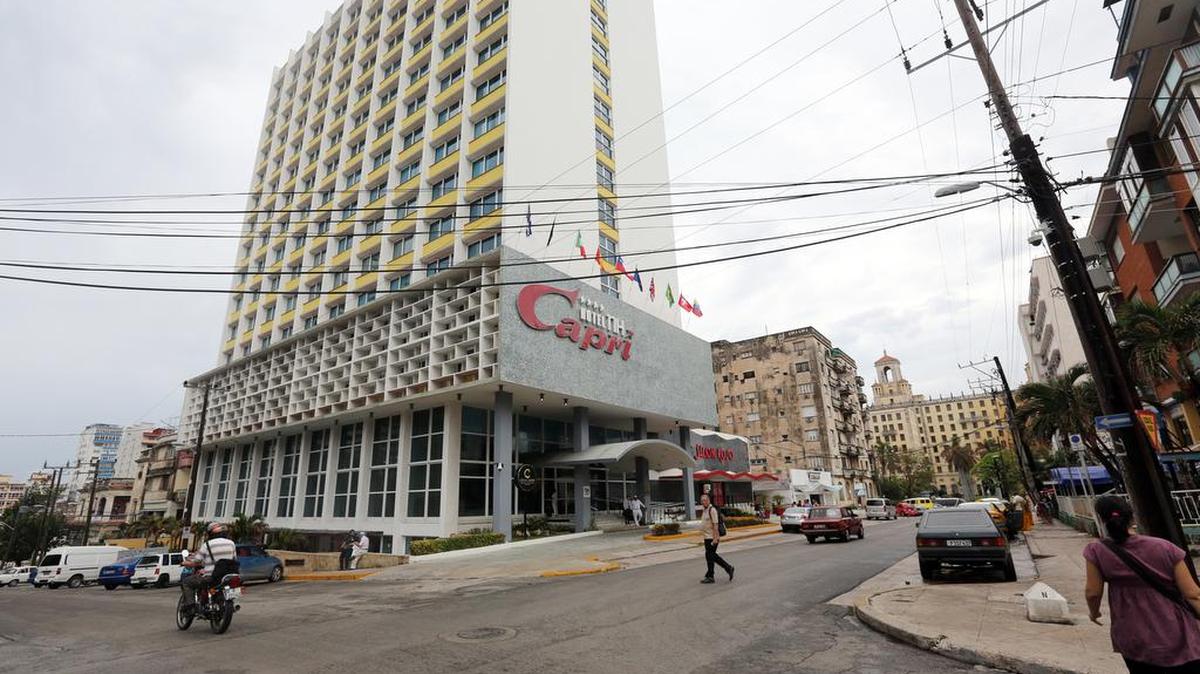 El Hotel NH Capri en La Habana es una de los sitios en donde ocurrieron ataques acústicos que afectaron a empleados estadounidenses, denunció la Embajada de EEUU en Cuba.