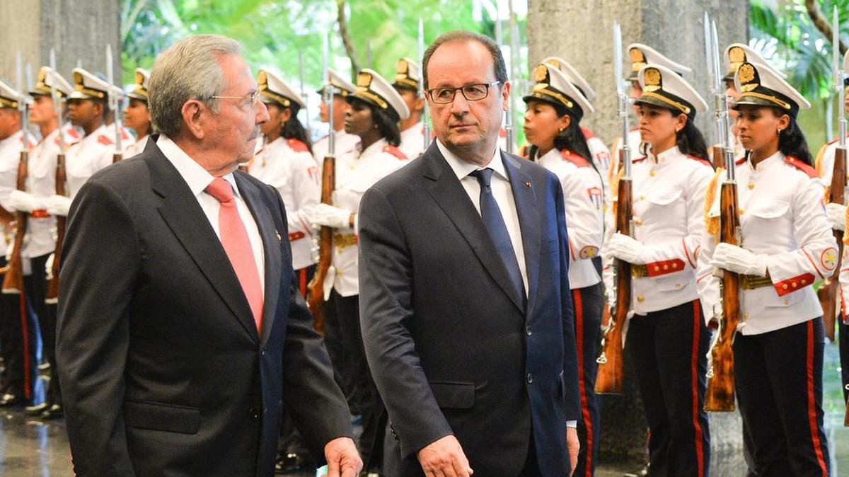RSF también pidió a Hollande que expusiera el tema de la libertad de prensa en visita a Cuba el 10 de mayo de 2015.