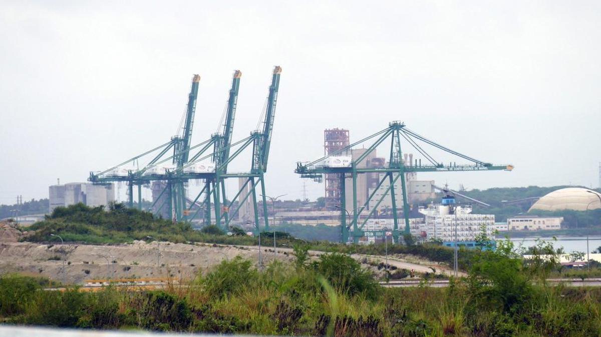 In this file photo, large cranes can be seen at Port Mariel inside the Mariel Special Economic Development Zone on Friday, Sept. 29, 2017.