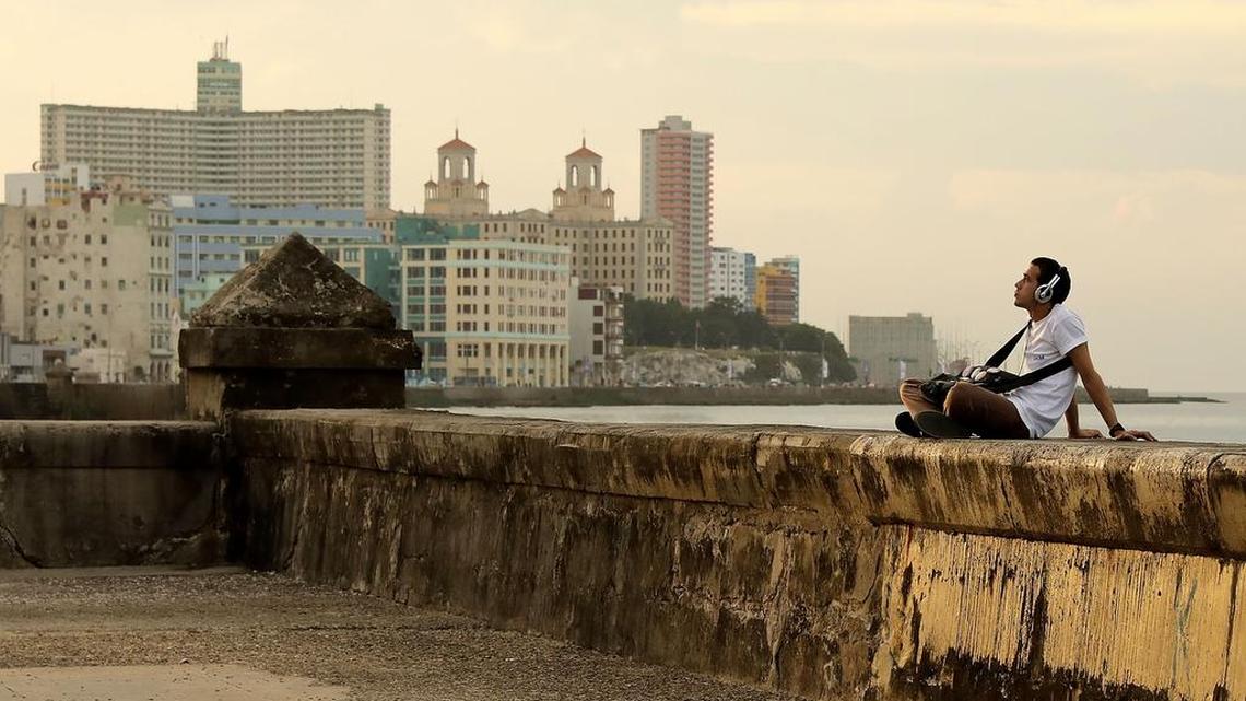 Havana, Cuba was the location for a Florida murder trial. The defendant, a Cuban national, fled to the island after shooting a Jupiter Farms doctor and Cuba offered to prosecute him. Here a man looks at the Havana skyline from the city’s famed malecón.