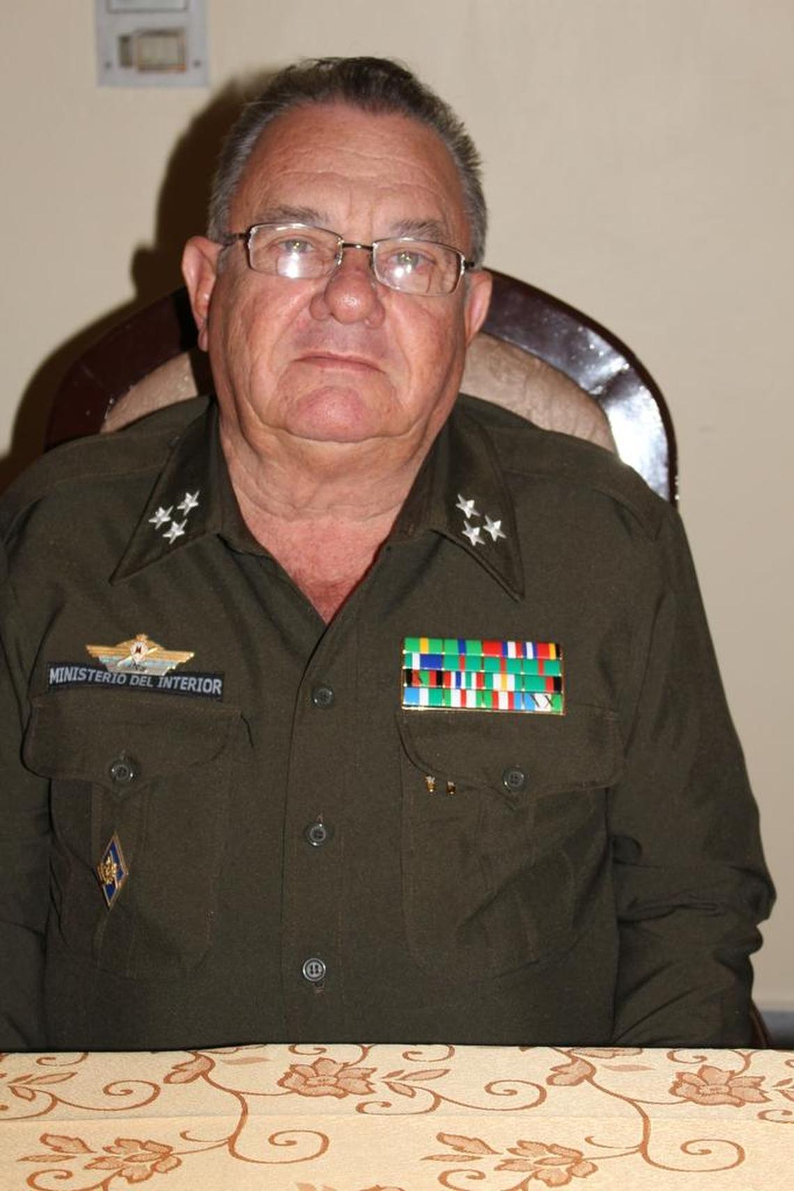 El coronel Ramiro Ramírez Alvarez es el jefe de las seguridad diplomática del Ministerio del Interior de Cuba.
