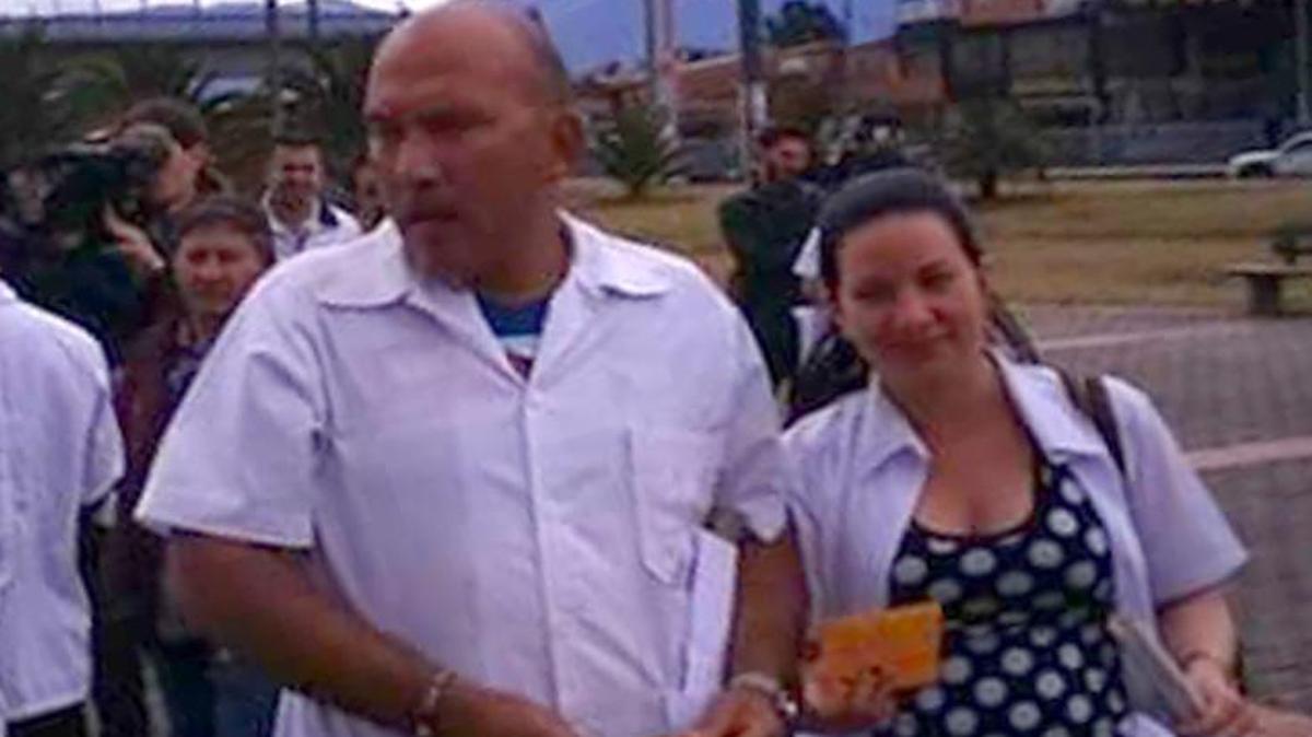 
La odontóloga cubana Ailen García, de 25 años y con 27 semanas de embarazo, fue notificada el lunes en Bogotá de haber recibido el amparo estadounidense provisional bajo el Cuban Medical Professional Parole.
