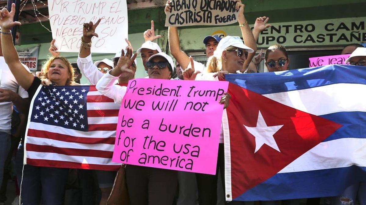 Cientos de cubanos quedaron varados en México tras la eliminación de la política de ‘pies secos, pies mojados’, en enero del 2017.