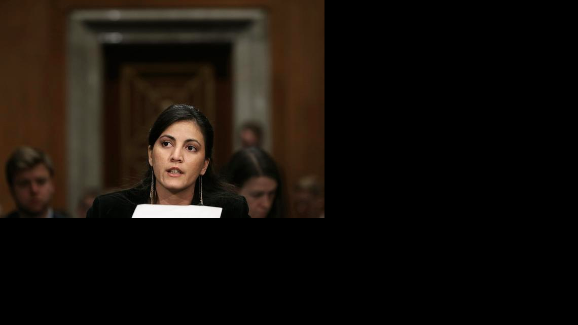 
Rosa María Payá testifica ante un subcomité del Senado de EEUU encabezado por el senador Marco Rubio, el martes 3 de febrero 2015. 
