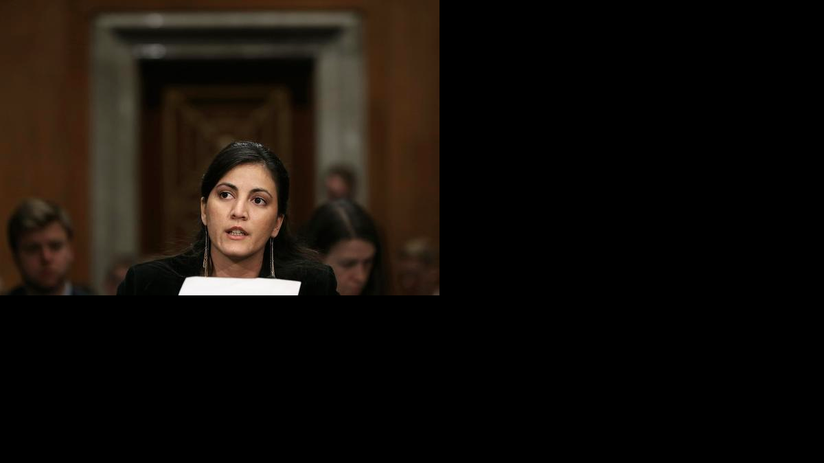 
Rosa María Payá testifica ante un subcomité del Senado de EEUU encabezado por el senador Marco Rubio, el martes 3 de febrero 2015. 
