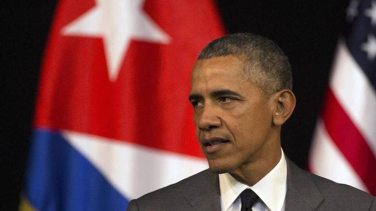 En momentos que el proceso de normalización de las relaciones con Cuba toma fuerza, algunos se preocupan de que el gobierno estadounidense no está avanzando en la resolución de reclamaciones por propiedes confiscadas por un valor de $8,000 millones. En esta imagen, el presidente Barack Obama pronuncia un discurso durante su histórica visita a La Habana el 22 de marzo de 2016.
