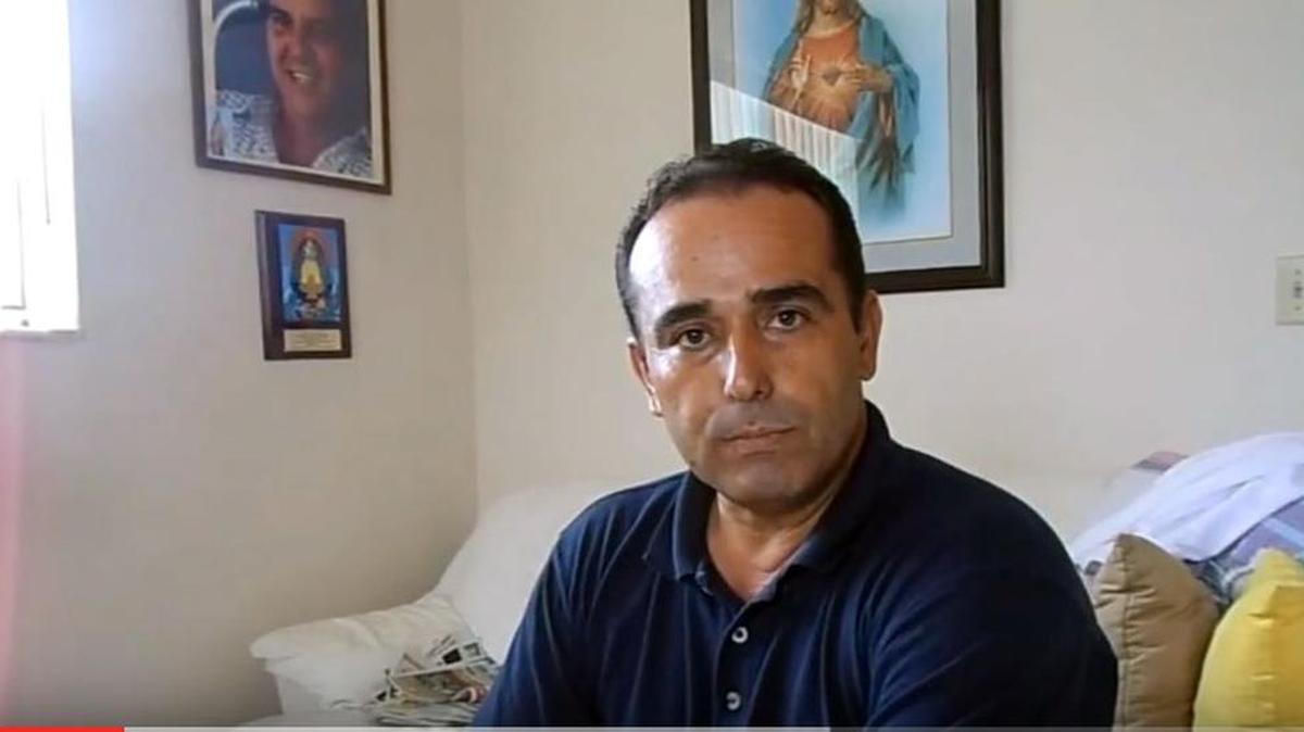 El opositor cubano Dr. Eduardo Cardet durante una entrevista en septiembre del 2013.