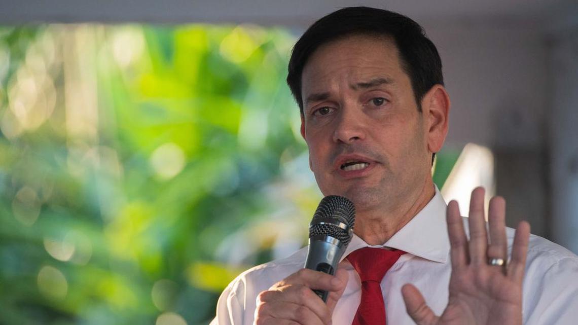 Marco Rubio looks to endear himself to Donald Trump amid running-mate search