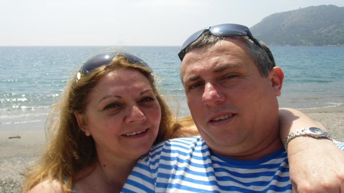 Irina Feijóo y su esposo, Adalberto Agramonte, recorrieron miles de kilómetros para llegar a Estados Unidos. Irina espera que su esposo sea liberado de un centro de detención en Texas.