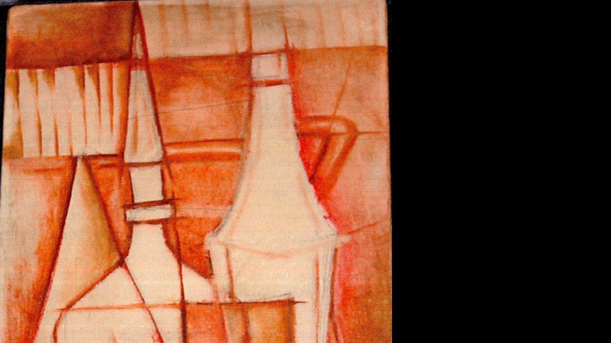 
Pintura del artista cubano René Portocarrero robada de una casa en Coral Gables, el año pasado
