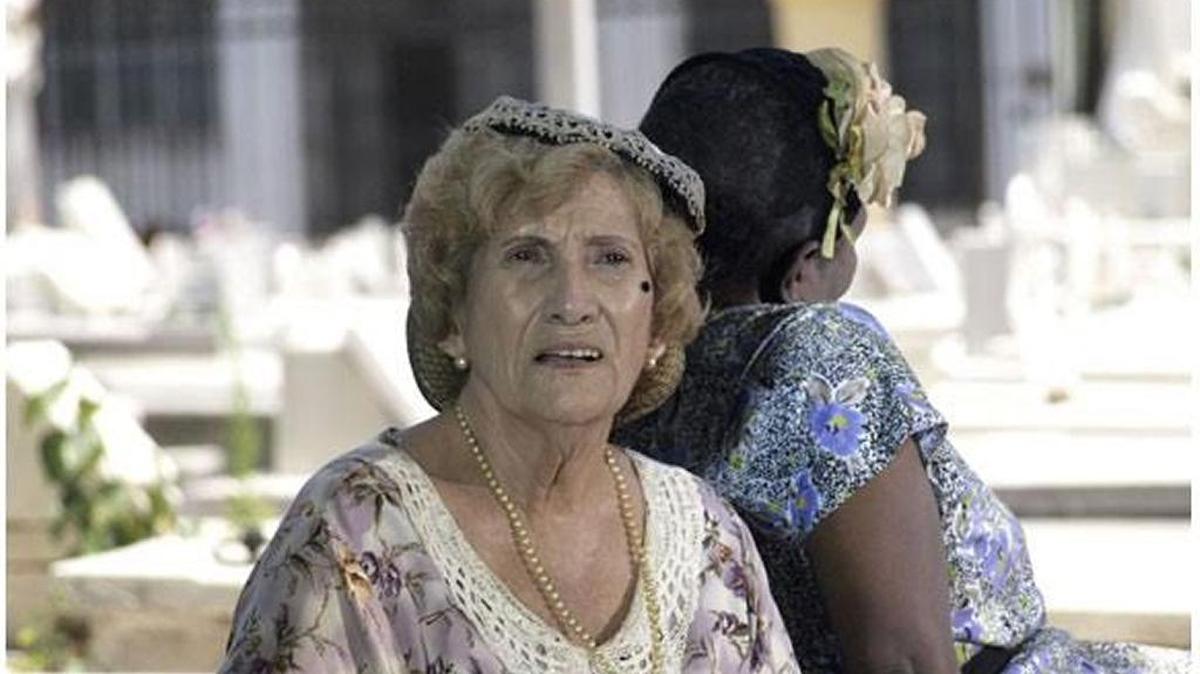 Aurora Pita en una escena de la serie ‘Crematorio’, dirigida por Juan Carlos Cremata.