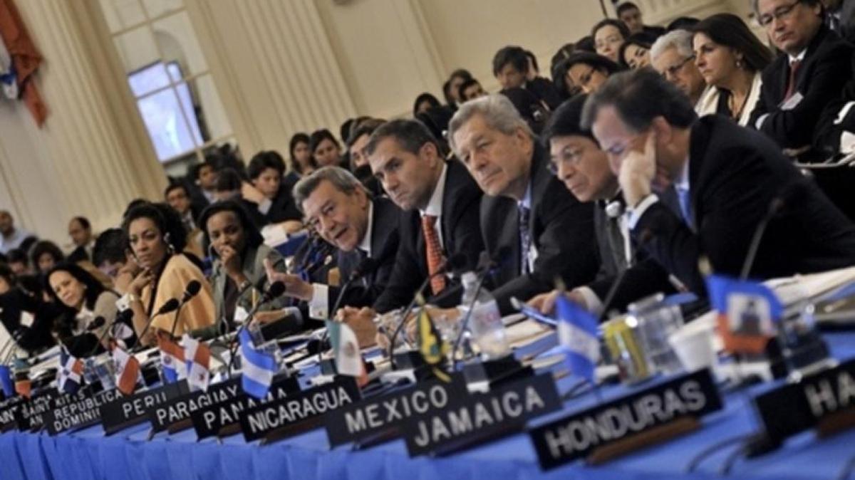 Reunión de la Comisión Interamericana de Derechos Humanos de la OEA.