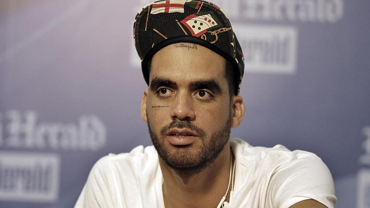 Danilo Maldonado, El Sexto, en febrero en una entrevista en las oficinas de El Nuevo Herald