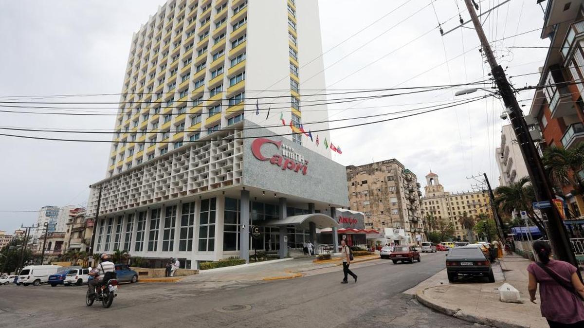 Estados Unidos ha dicho que uno de los incidentes con su personal ocurrió en el hotel Capri en La Habana.