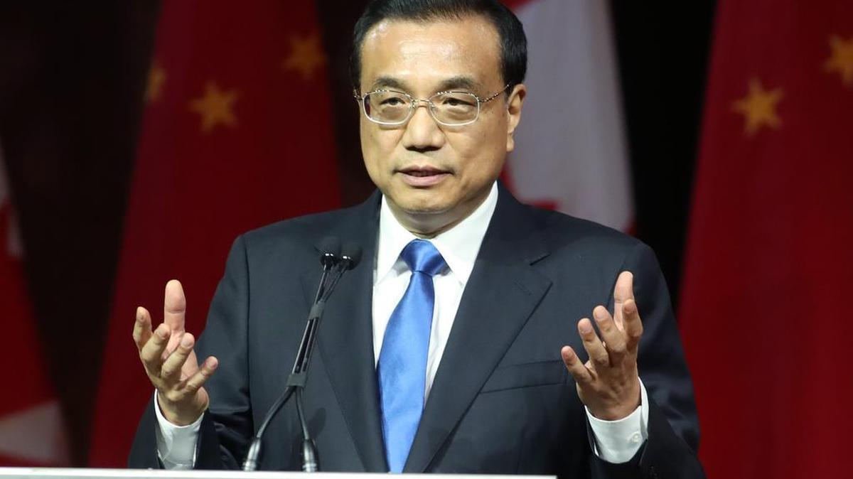 El primer ministro chino, Li Keqiang. 22 de septiembre de 2016.