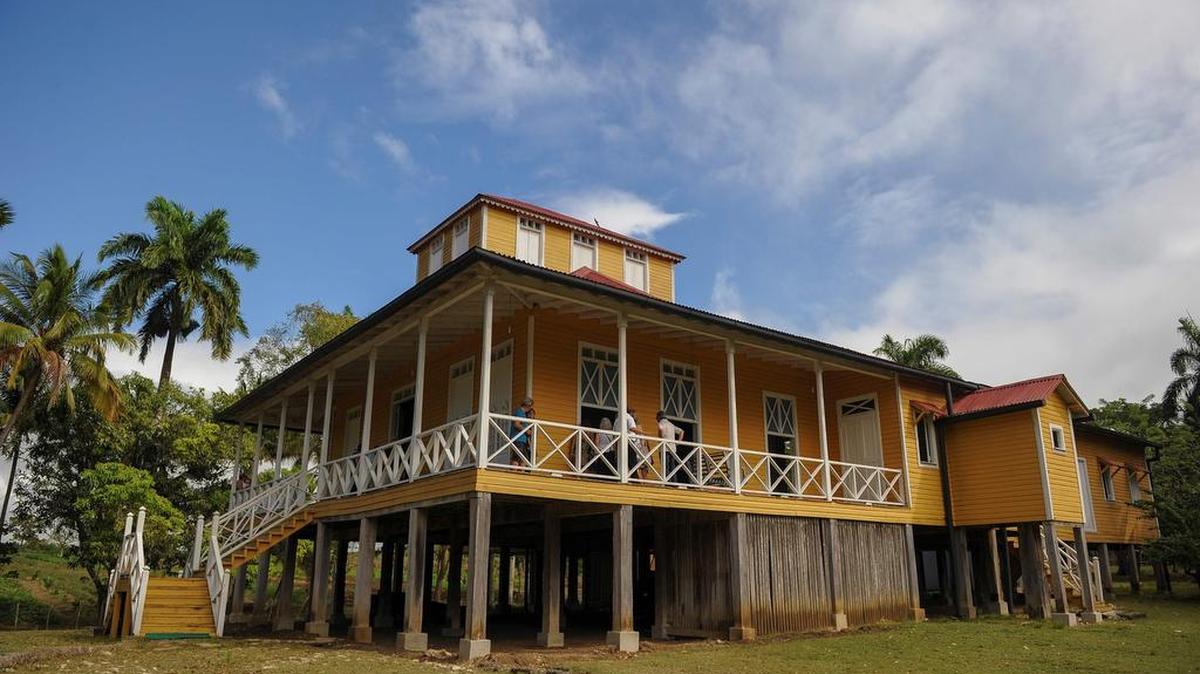 La casa de la familia Castro en Birán.