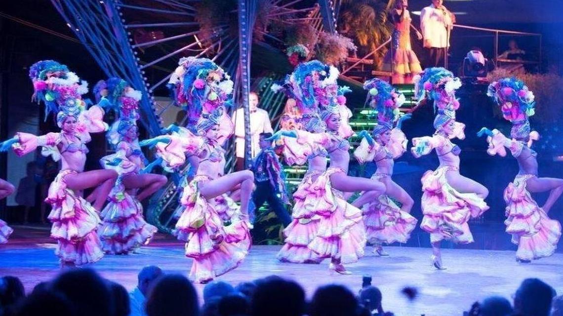 Bailarinas del Tropicana en un espectáculo reciente en Miami.
