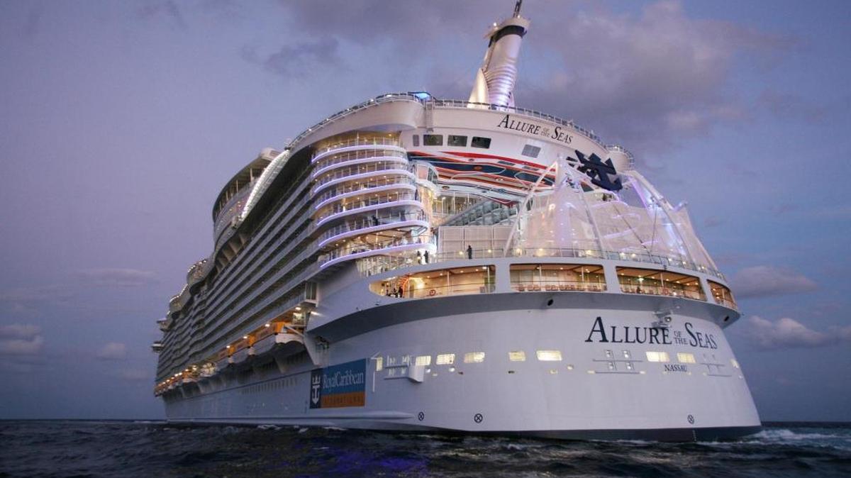 El barco Allure of the Seas, de Caribbean, sale de Fort Lauderdale en una imagen sin fecha.