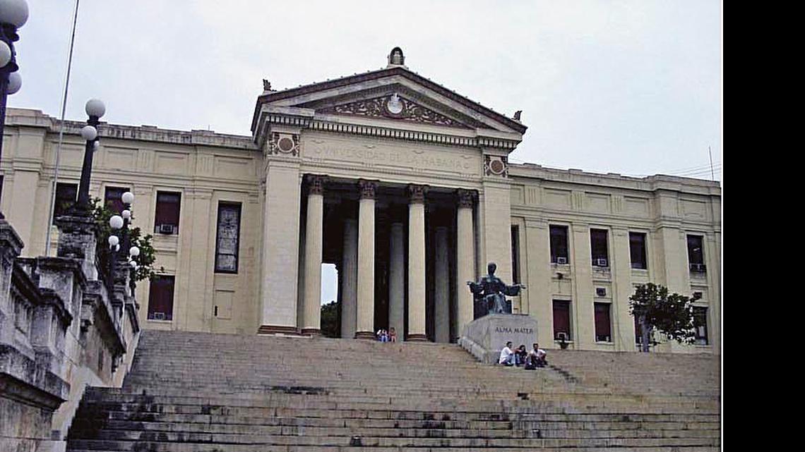 
La Universidad de la Habana, fundada en 1728.
