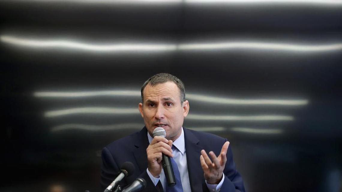 El disidente cubano José Daniel Ferrer en Washington DC.