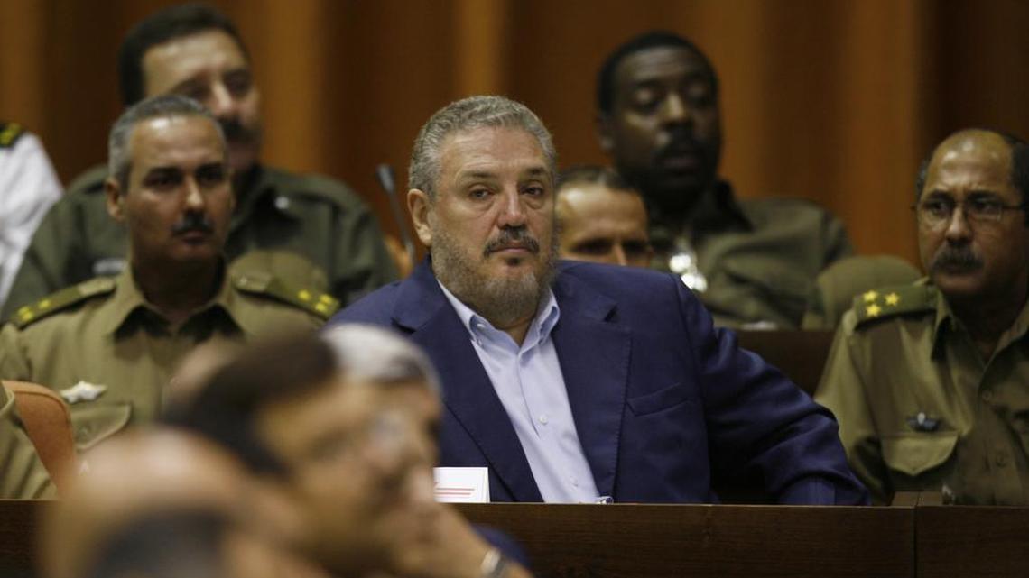 Fidel Castro Diaz-Balart, hijo del ex gobernante Fidel Castro, durante un acto en La Habana, Cuba, el 12 de noviembre del 2008.