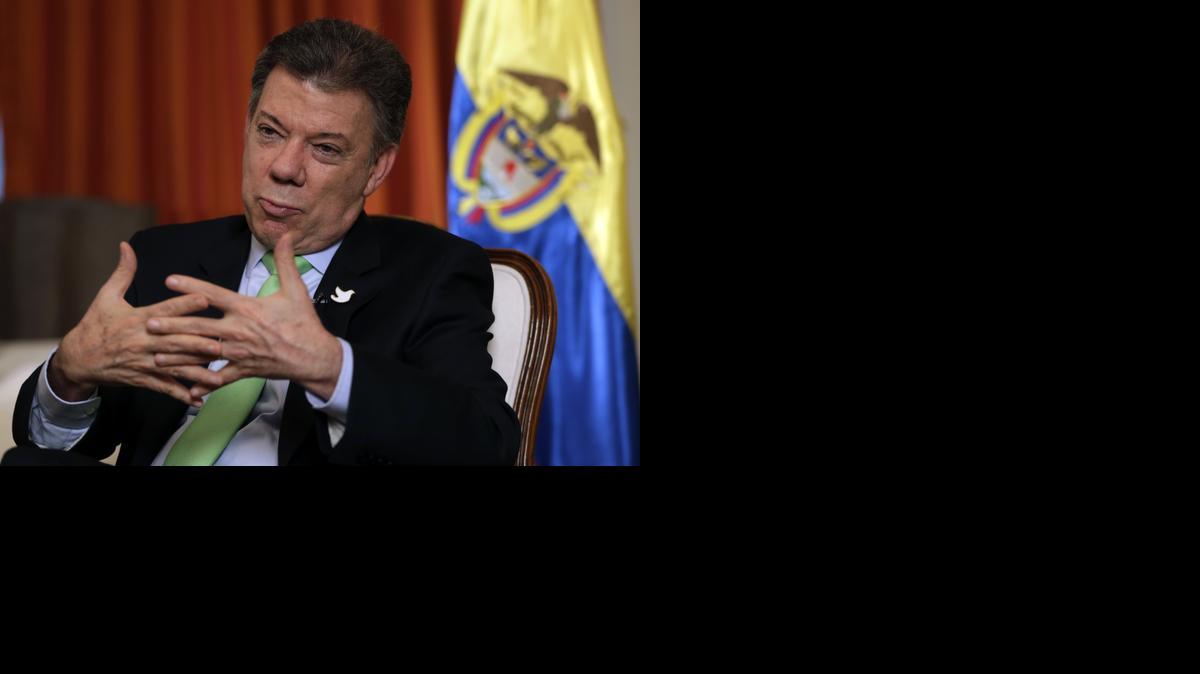 Juan Manuel Santos, presidente de Colombia.

