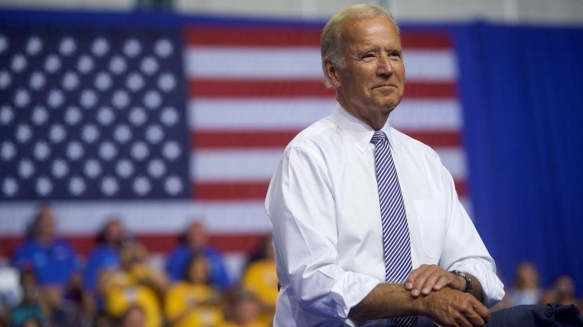 El vice presidente Joe Biden en una acto de campaña en Pennsylvania la semana pasada.