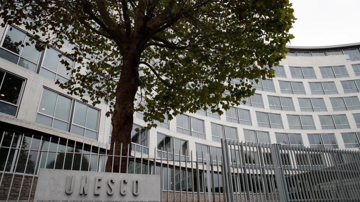 Sede de la Unesco en París, donde el martes anunció que los acuerdos de paz guatemaltecos serán parte de la Memoria del Mundo.