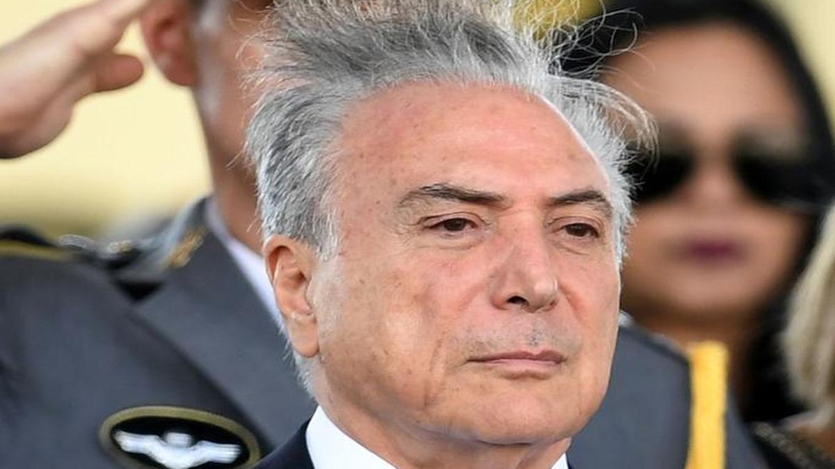 El presidente de Brasil, Michel Temer.