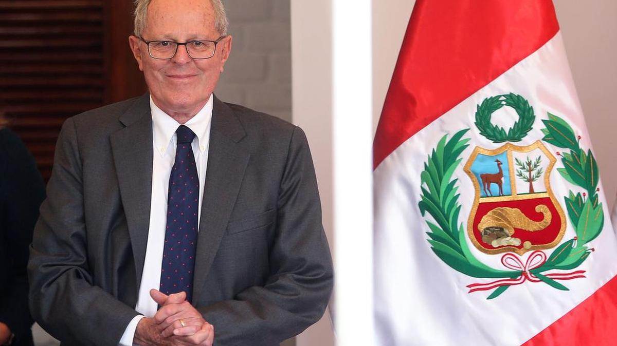 El presidente  de Perú, Pedro Pablo Kuczynski. 