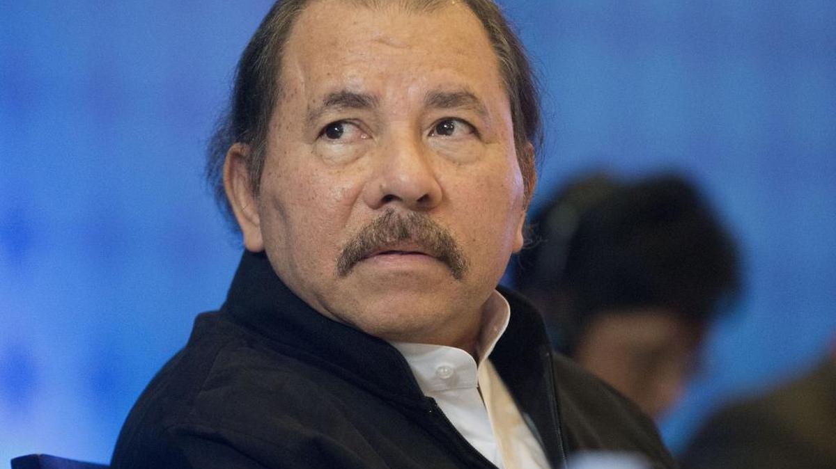 El presidente de Nicaragua, Daniel Ortega, durante la Cumbre de integración centro américana en Panamá.