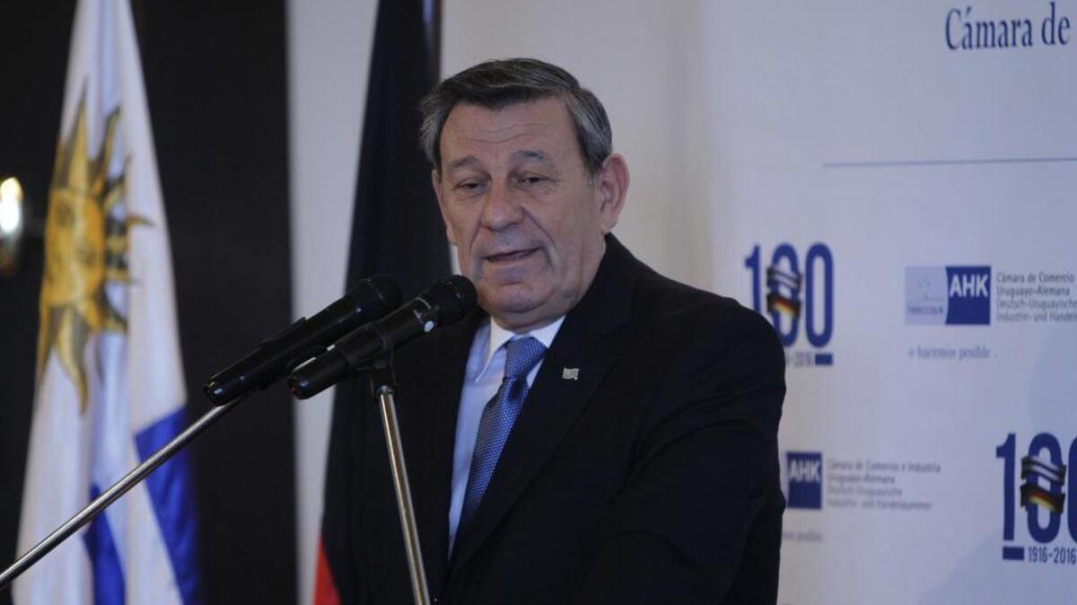 El ministro de Relaciones Exteriores de Uruguay, Rodolfo Nin Novoa, en una foto del 16 de julio de 2016, en Montevideo (Uruguay).