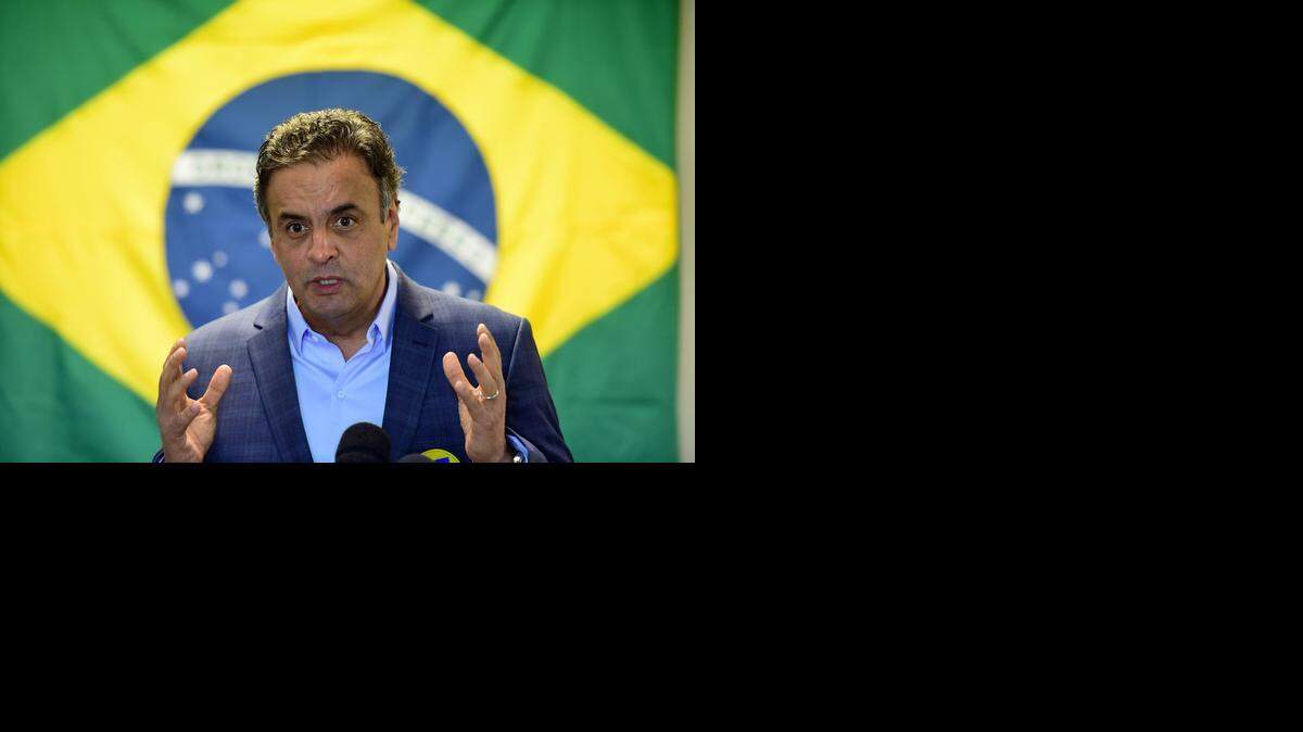 
El socialdemócrata Aecio Neves. 
