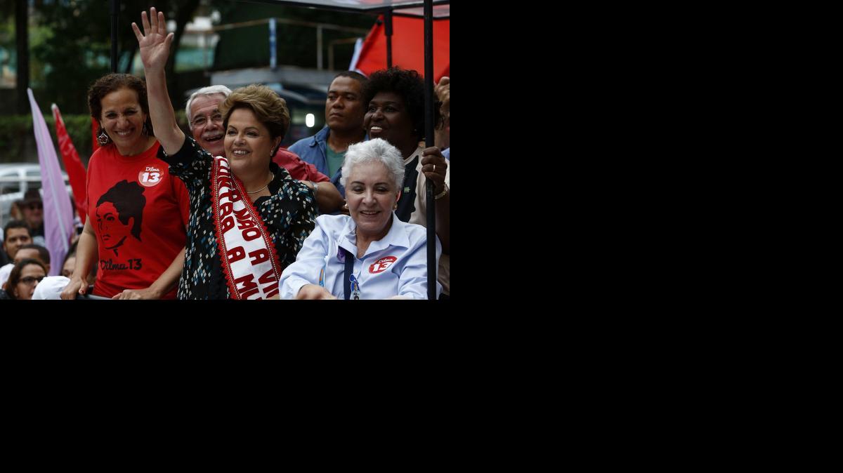 La presidenta de Brasil Dilma Rousseff 