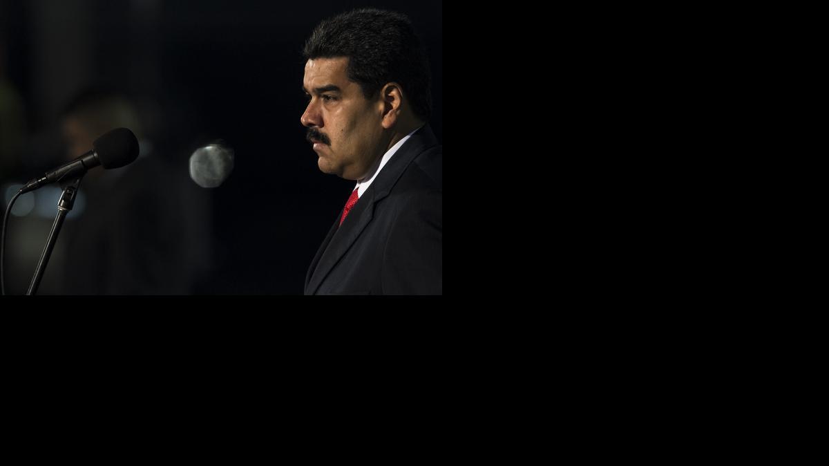 
 El presidente de Venezuela, Nicolás Maduro, participa el lunes 27 de octubre de 2014, en un acto oficial en Caracas (Venezuela). 
